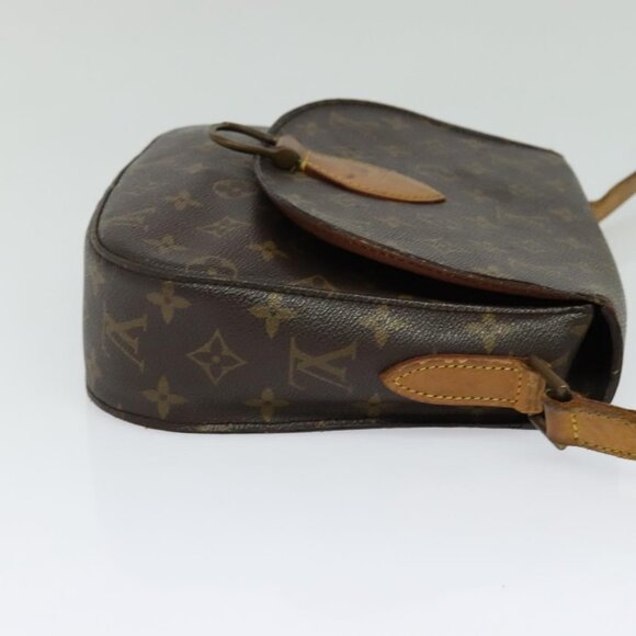 LOUIS VUITTON Monogram Monogram Saint Cloud GM Shoulder Bag M51242 Auth 116818 - Picture 5 of 16